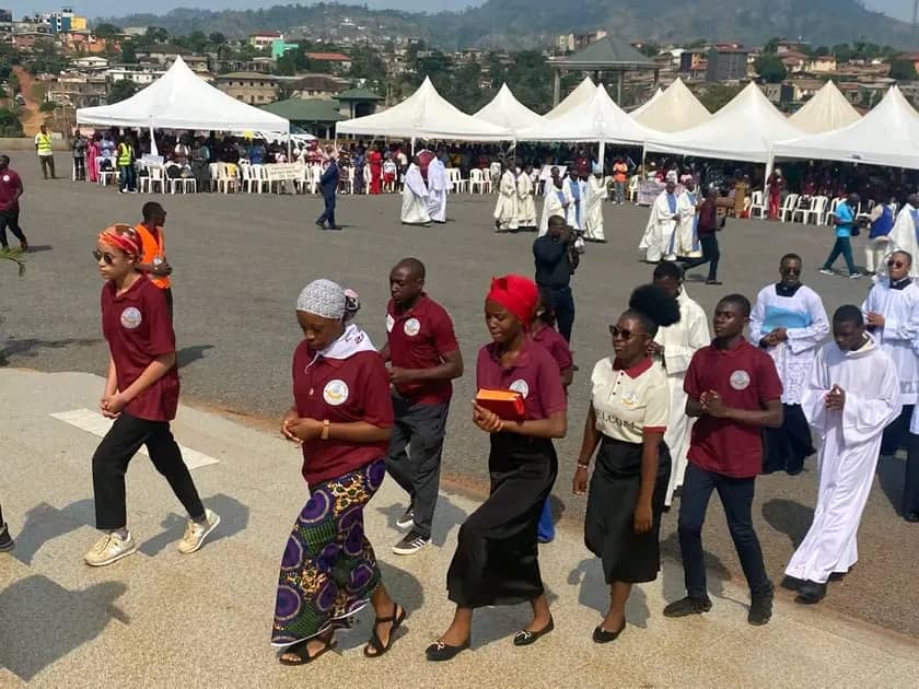 World Youth Day Celebration in the Archdiocese of Yaoundé