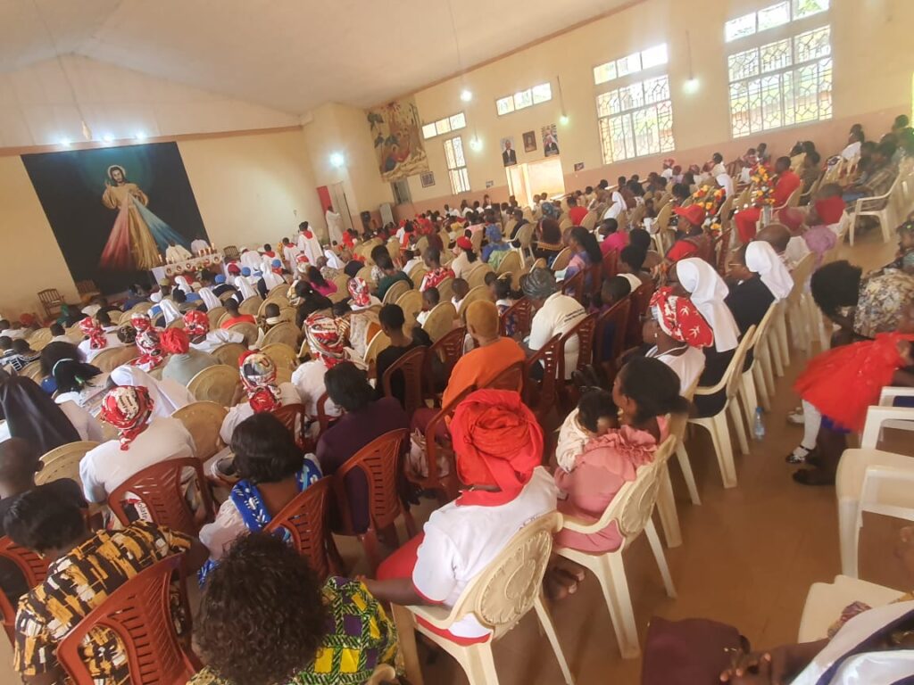 THE CELEBRATION OF THE DIVINE MERCY SUNDAY AT THE FOUNTAIN OF DIVINE MERCY PILGRIMAGE CENTER.